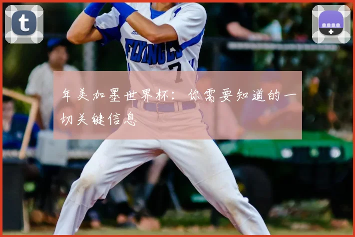 年美加墨世界杯：你需要知道的一切关键信息